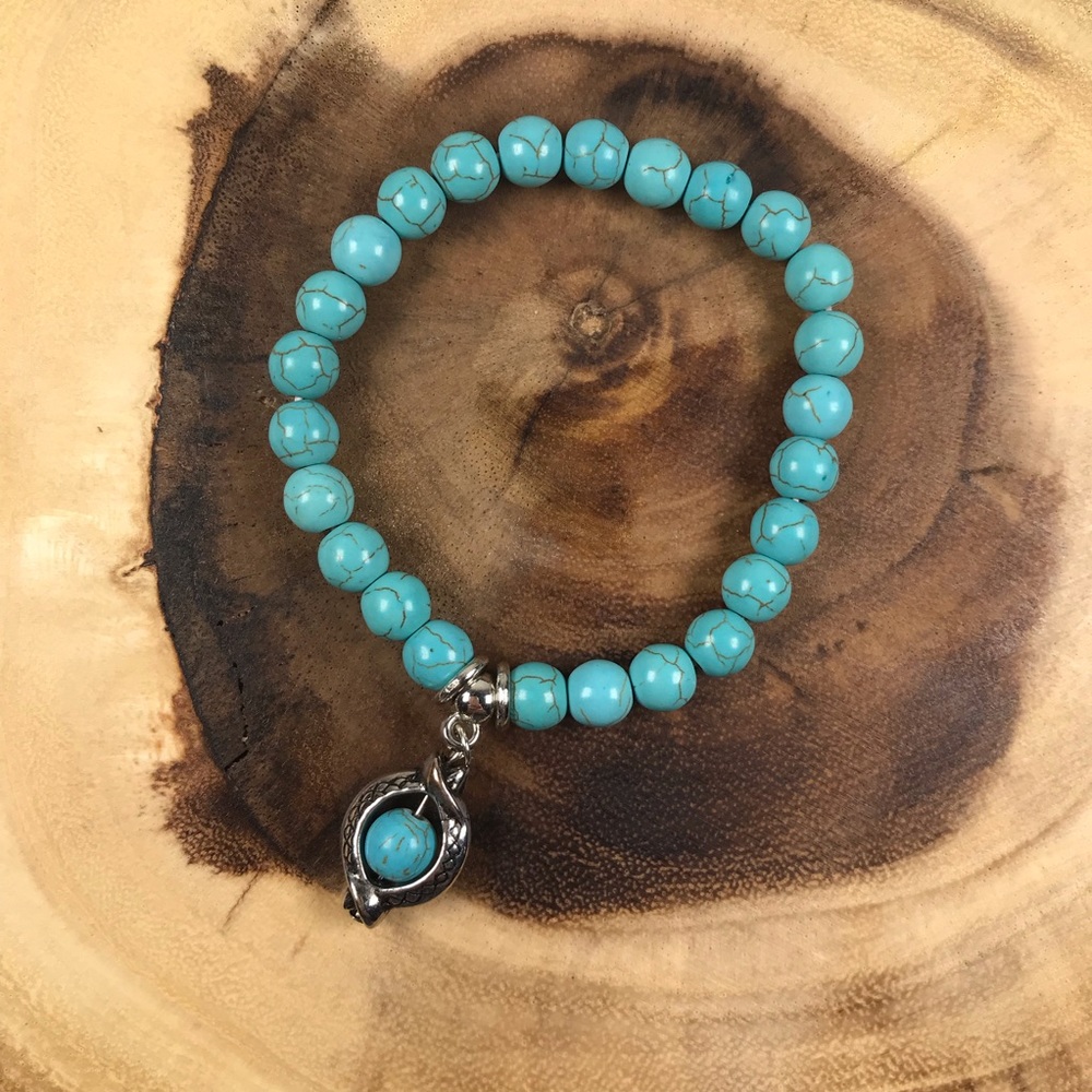Turquoise Charm Bracelet